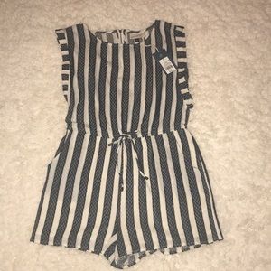 Universal Threads Striped Romper